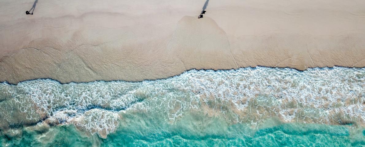 am Strand